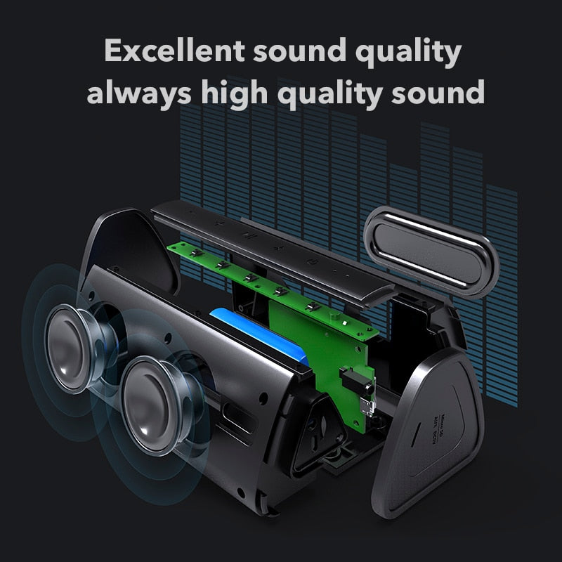 Altavoz inalámbrico bluetooth. Sonido Estéreo