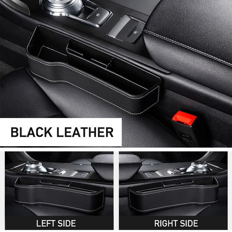 Caja de almacenamiento para hueco interior de asiento de coche