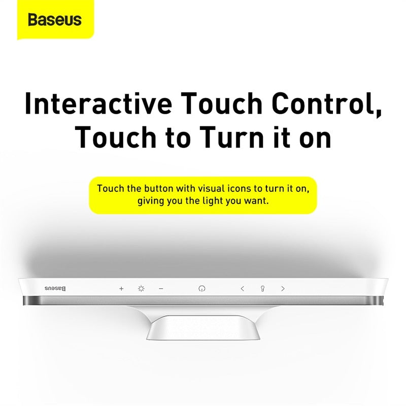 Lámpara LED magnética de escritorio Baseus Pro carga USB