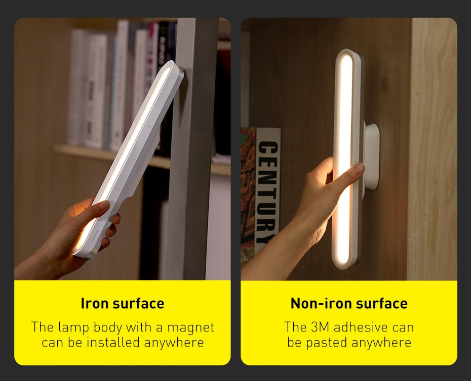 Lámpara LED magnética de escritorio Baseus Pro carga USB