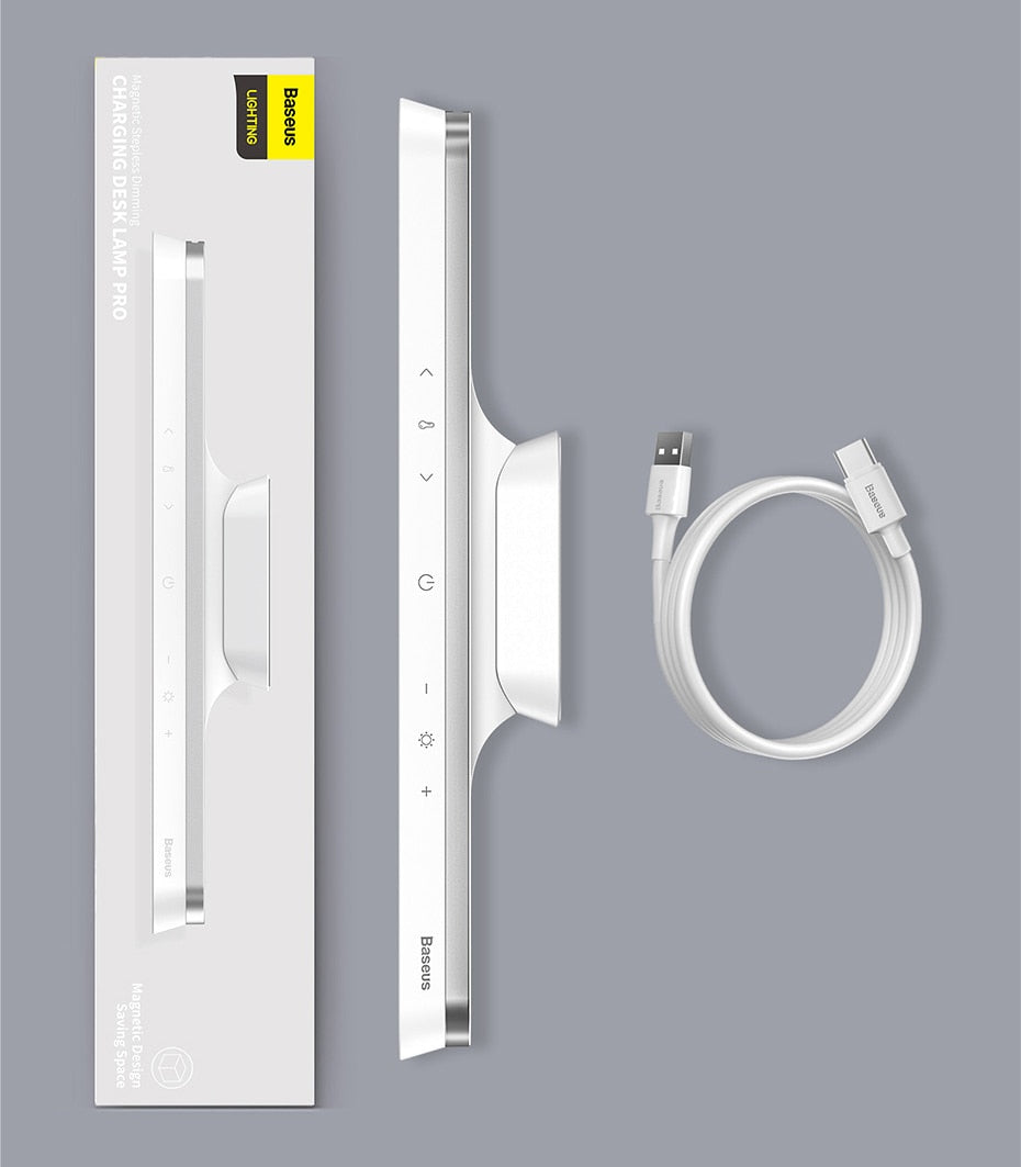 Lámpara LED magnética de escritorio Baseus Pro carga USB
